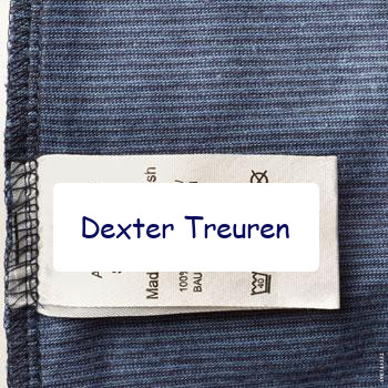 48 Zelfklevende Kledinglabels | Zelfklevende Textieletiketten